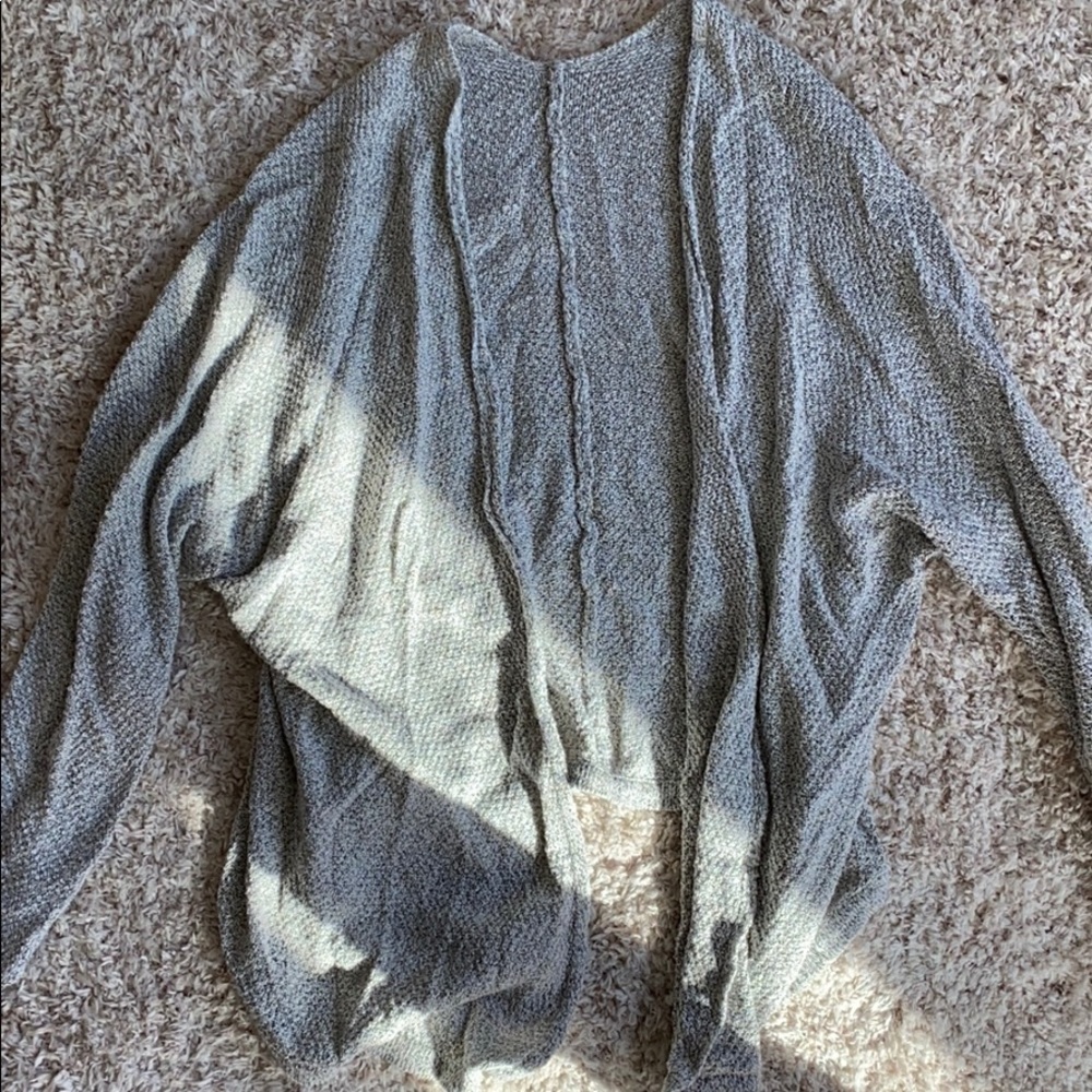 Brandy Melville gray knit cardigan